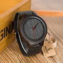 Carregar imagem no visualizador da galeria, Relógio de Madeira Full Black 2