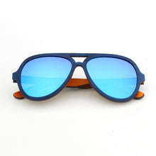 Carregar imagem no visualizador da galeria, Óculos de Madeira Aviador Guy