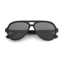 Carregar imagem no visualizador da galeria, Óculos de Madeira Aviador Guy