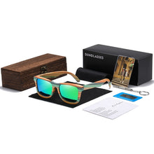 Carregar imagem no visualizador da galeria, Óculos de Madeira Color full