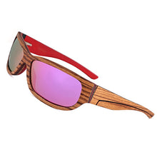 Carregar imagem no visualizador da galeria, Óculos de Madeira Ciclismo 2