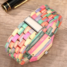 Carregar imagem no visualizador da galeria, Relógio de Madeira Collor Full