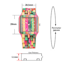 Carregar imagem no visualizador da galeria, Relógio de Madeira Collor Full
