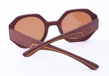 Carregar imagem no visualizador da galeria, Óculos de Madeira Oversized