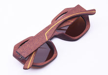 Carregar imagem no visualizador da galeria, Óculos de Madeira Oversized