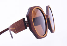 Carregar imagem no visualizador da galeria, Óculos de Madeira Oversized