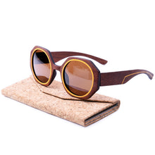 Carregar imagem no visualizador da galeria, Óculos de Madeira Oversized