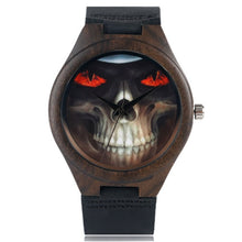 Carregar imagem no visualizador da galeria, Relógio de Bamboo Skull 5