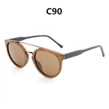 Carregar imagem no visualizador da galeria, Óculos de madeira Vintage