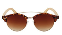 Carregar imagem no visualizador da galeria, Óculos de Madeira Round