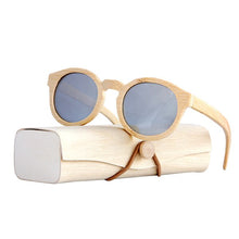 Carregar imagem no visualizador da galeria, Óculos de Madeira Retrô Oval