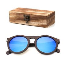 Carregar imagem no visualizador da galeria, Óculos de Madeira Round