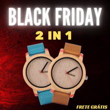 Carregar imagem no visualizador da galeria, Relógio de Madeira Snif
