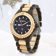 Carregar imagem no visualizador da galeria, Relógio de Madeira Berwer
