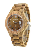 Carregar imagem no visualizador da galeria, Relógio de Madeira Berwer
