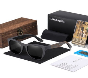 Óculos de Madeira Black Full 3