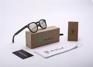 Óculos de Madeira Hu Wood Retro