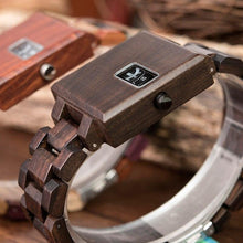 Carregar imagem no visualizador da galeria, Relógio de Madeira erkek kol saati - Wood Love 
