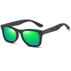 Óculos de Madeira Black Full Two