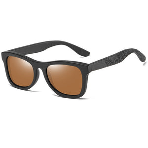 Óculos de Madeira Black Full Two