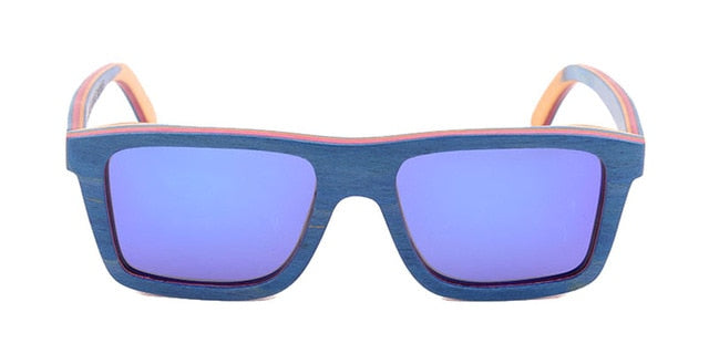 Óculos de Madeira Blue