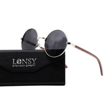 Carregar imagem no visualizador da galeria, óculos de Madeira Redondo
