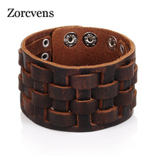 Carregar imagem no visualizador da galeria, Bracelet de Couro Fashion
