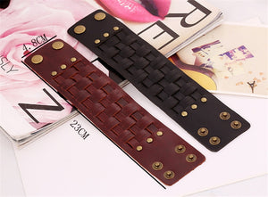 Bracelet de Couro Fashion